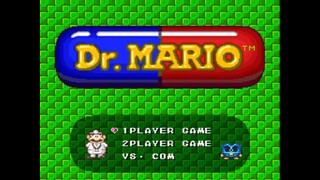 Tetris & Dr. Mario Super Nintendo (1994) Animation