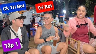Trí Bot dẫn chồng đến mua Bánh tráng trộn DIVA Cát Thy