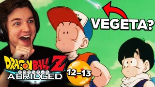 ARRIVAL ON PLANET NAMEK!! | DBZ: Abridged REACTION Episode 12-13