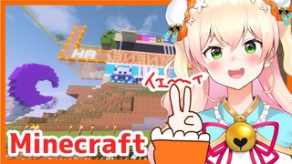 【Minecraft】昼のマイクラ！【桃鈴ねね/ ホロライブ】