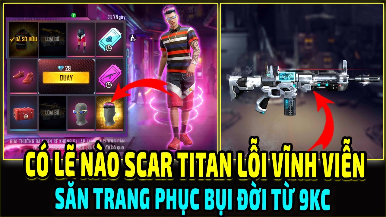 FREEFIRE  Hình Ảnh Chính Thức Của Scar Titan Thứ 2 Sắp Ra Mắt Đối Thủ  Của Scar Titan Trong OB22  Bilibili