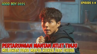 PERTARUNGAN MANTAN ATLET MELAWAN PARA MAFIA - MENGINTAI SAMBILAN MANTAP MANTAP DI MOBIL | ALUR FILM
