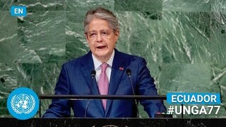 🇪🇨 Ecuador - President Addresses United Nations General Debate, 77th Session (English) | #UNGA