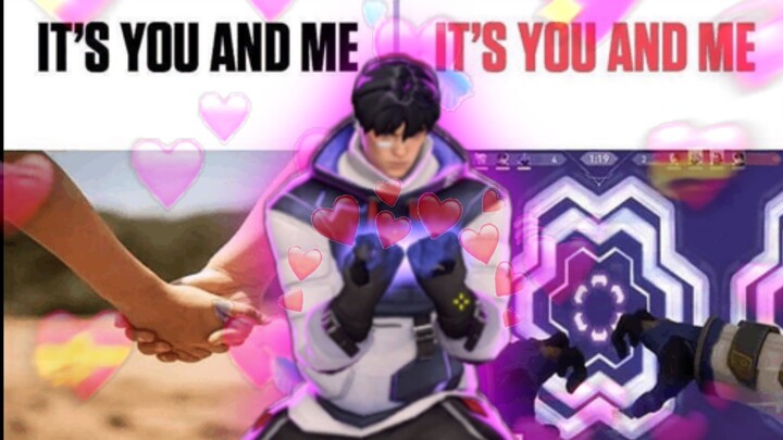 PLAYING ISO BECAUSE I HOPE "IT'S YOU AND ME"