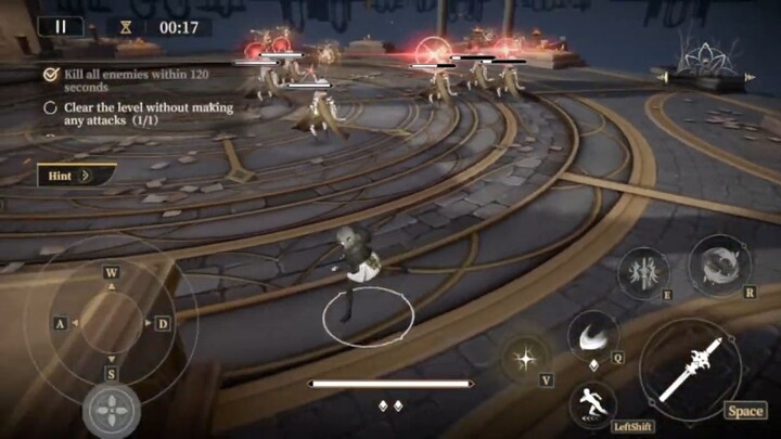 Tutorial Parry Stage 3 Clearing challenge BlackBeacon Gameplay