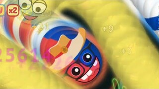 Wormate.io 13 Million Gameplay Super Amazing Skills with Brenda.iio and Crazblu | Epic Moments