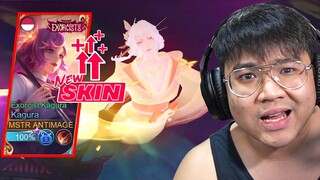 REVIEW SKIN EXORCIST KAGURA KUALITAS 5 JUTA ‼️ ANTIMAGE MAIN MAGE ⁉️ COSPLAY JADI LEMON DULU BOSKU