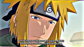 Kakashi menjadi tangan kanan Minato😎