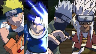 All Ultimate Jutsu's - Naruto Gekito Ninja Taisen 4 (60FPS)