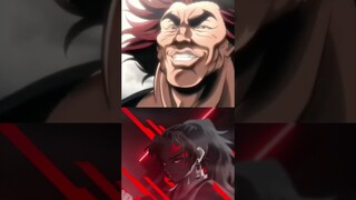 Who is the strongest #shorts #anime #baki #demonslayer #yujiro