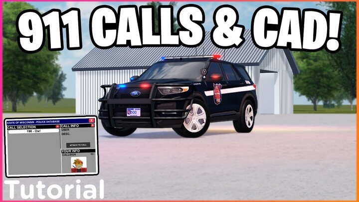How To Use The New CAD System/Make 911 Calls In Greenville! - Roblox Greenville