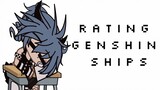 Rating genshin ships // Tw: My opinion :D
