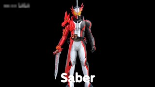 Learn 26 English letters with Kamen Rider