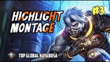 BEST MOMENTS, HAYABUSA  | MONTAGE #3 |  HIGHLIGHT FAST HAND | , MANIAC, SAVAGE | MOBILE LEGENDS