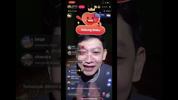 Video viral tiktok - Eripras digift yang punya tiktok