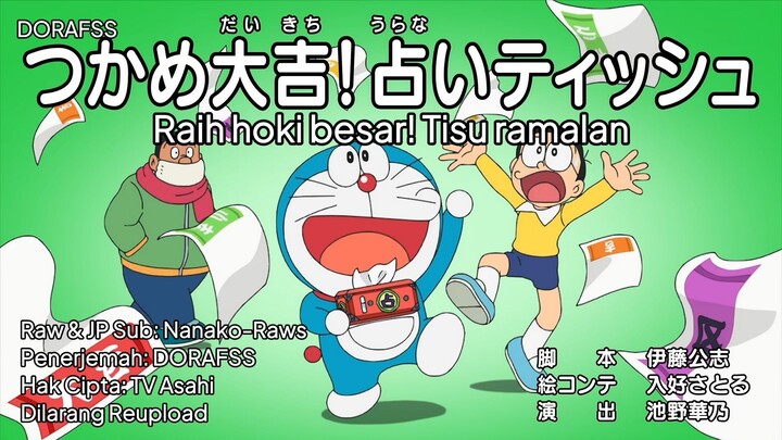 Doraemon 899 AB Sub Indo & Eng : Raih hoki besar! & Masukkan polusi suara ke dalam kaleng!
