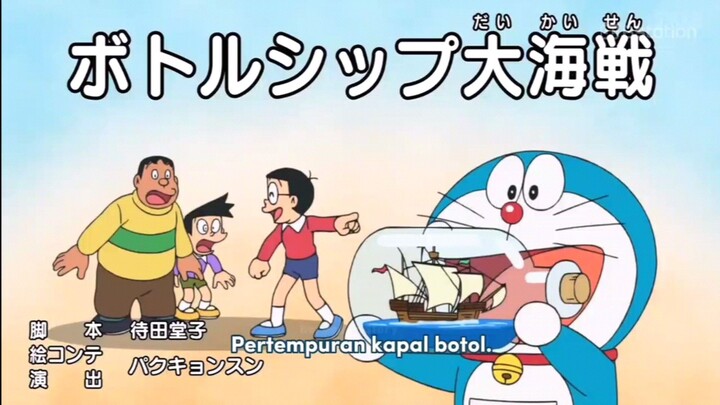 Doraemon Subtitle Bahasa Indonesia...!!! "Pertempuran Kapal Botol"