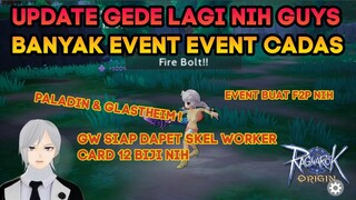 BANYAK UPDATE BARU GUYS UPDATE GEDE NIH RAGNAROK ORIGIN PATCH NOTE
