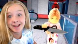 Trinity and Madison Play Piggy in Roblox!!