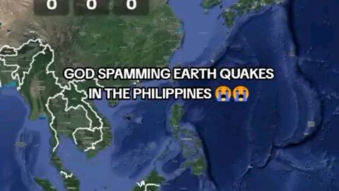 earth quakes be spamming in the philippines