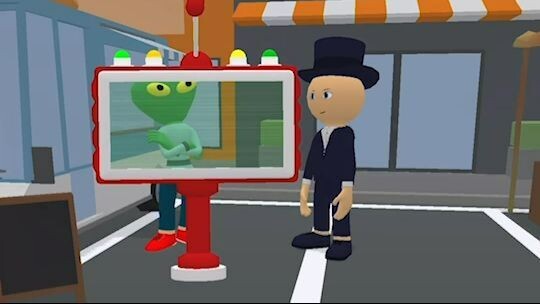 เกมเอเลี่ยนปลอมตัวเป็นมนุษย์ สแกนหาตัวเอเลี่ยน #Alien #Aliengame #short Part.1