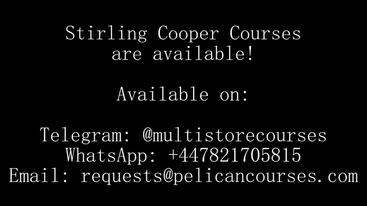 Stirling Cooper Courses (Top Quality)