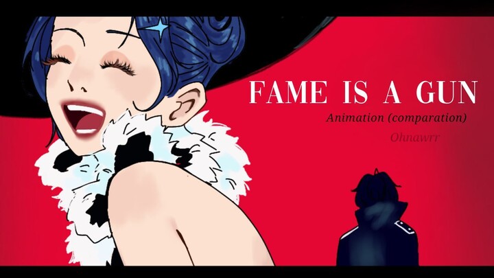 Fame Is A Gun storyboard vs final animation