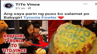 -TITO VINCE- ANG SAYA PARIN NG PUSO ❤ KO,  SALAMAT BABYGIRL .| TORO FAMILY | MOMMY TONI FOWLER