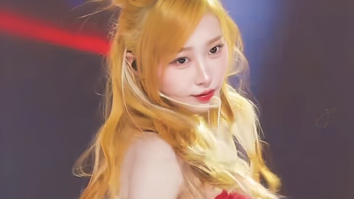 Giselle's facial expressions in this scene perfectly convey an endearing and pitifully adorable char