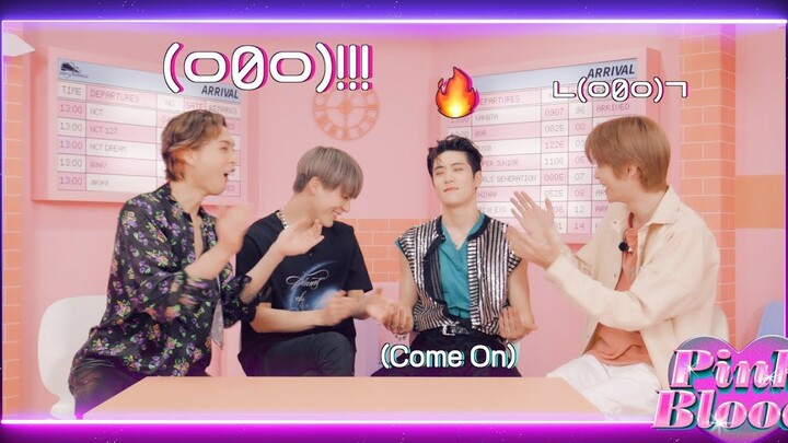 [8 Stations United] 211228 #NCT #JOHNNY #Jaehyun #Jeno #Sungchan’s Pink Blood Is Flowing! Full CC Su