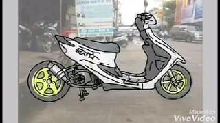 รวมคลิปดราฟรูปรถแต่ง จาก gu nont tv 4