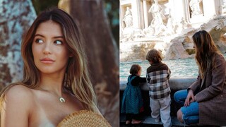 ⚠️¡AVENTURA! Sarah Kohan está disfrutando de un día con la icónica Fontana CON SUS HIJOS.