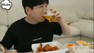 Gà nướng và gà ớt phần cuối #mukbang