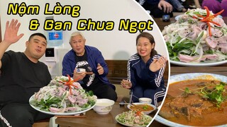 Nộm Lòng & Gan Chua Ngọt Mời Cô Chủ Nhà Tốt Bụng