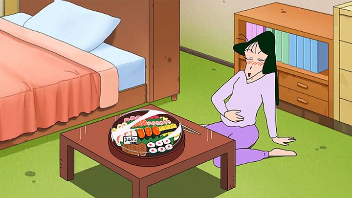 “Teacher Matsuzaka spent 55 yuan on a massive serving of sushi and stuffed himself until his belly w