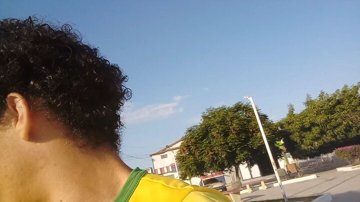 Treinando na praça da city em jejum sem desculpas farrapadas