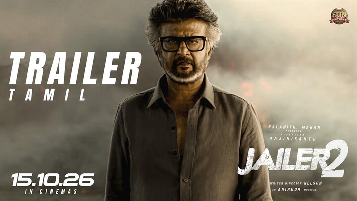 Jailer 2 (2026) Trailer Tamil 4K - Superstar Rajinikanth, Anirudh Nelson, Suraj, SJ Suryah, Vidya