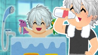 【葛叶】鉴定一下网络热门吸血鬼高质量洗澡过程【甲斐田晴/叶】