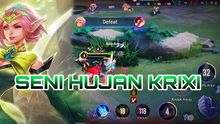 SENI HUJAN KRIXI
