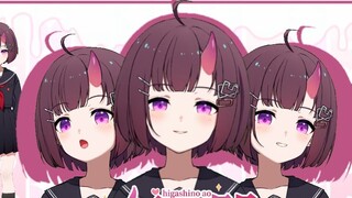 [Live 2D model display] ❤Female high school student who can speak cross talk❤