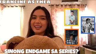 FRANCINE may update kung sino ang ENDGAME nya sa "Bola Bola" series.