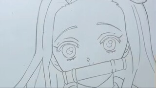 Speed Drawing Nezuko Kamado DEMON SLAYER