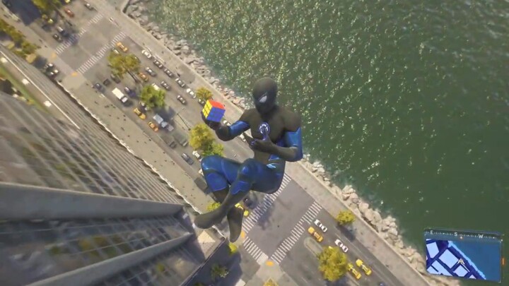 Spider-Man PS5 Rubiks Cube