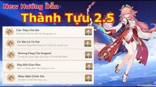 Cách Dễ Nhất Để Lấy 5 Thành Tựu Mới Được Thêm Vào Trong 2.5 | Genshin Impact