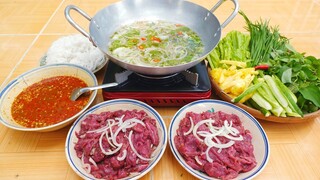 Khui Món Quà Từ Xứ Dừa • Thịt Trâu Nhúng Giấm "Lai Rai" Buổi Chiều | MTQH