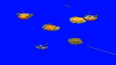Mega Man X6 Explosion Blue Screen Desblazeheatnix