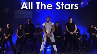 All The Stars choreographed the Black Panther theme song! Lee Daniel's beautiful group dance piece, 