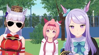 [Uma Musume: Pretty Derby mmd] Keluarga Mejiro yang bahagia dan SEMUA ORANG Urala