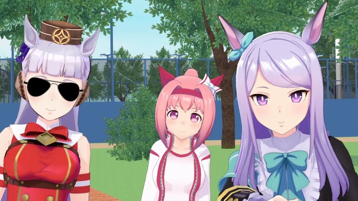 【赛马娘mmd】愉快的目白家与乌拉拉的EVERYBODY
