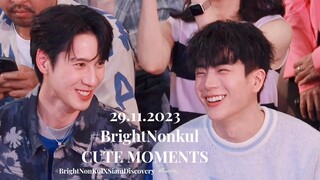 29.11.2023 ALL #BrightNonkul CUTE MOMENTs from #BrightNonKulXSiamDiscovery